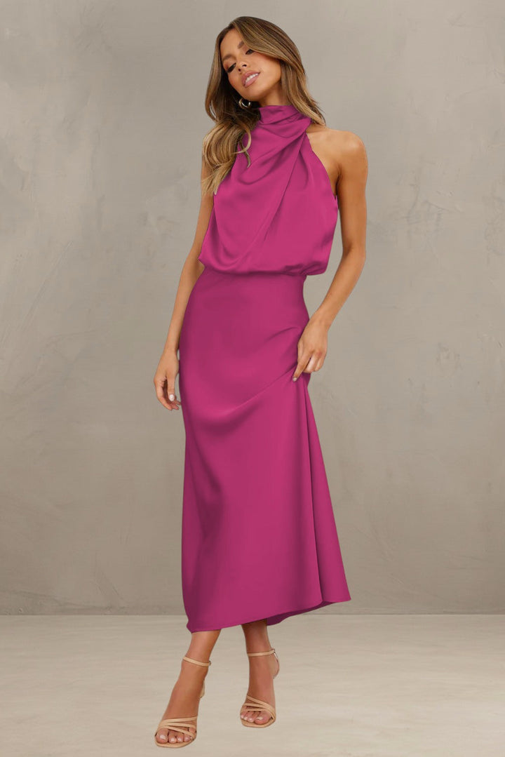 VIOLET | SAHARA DRAPED DRESS