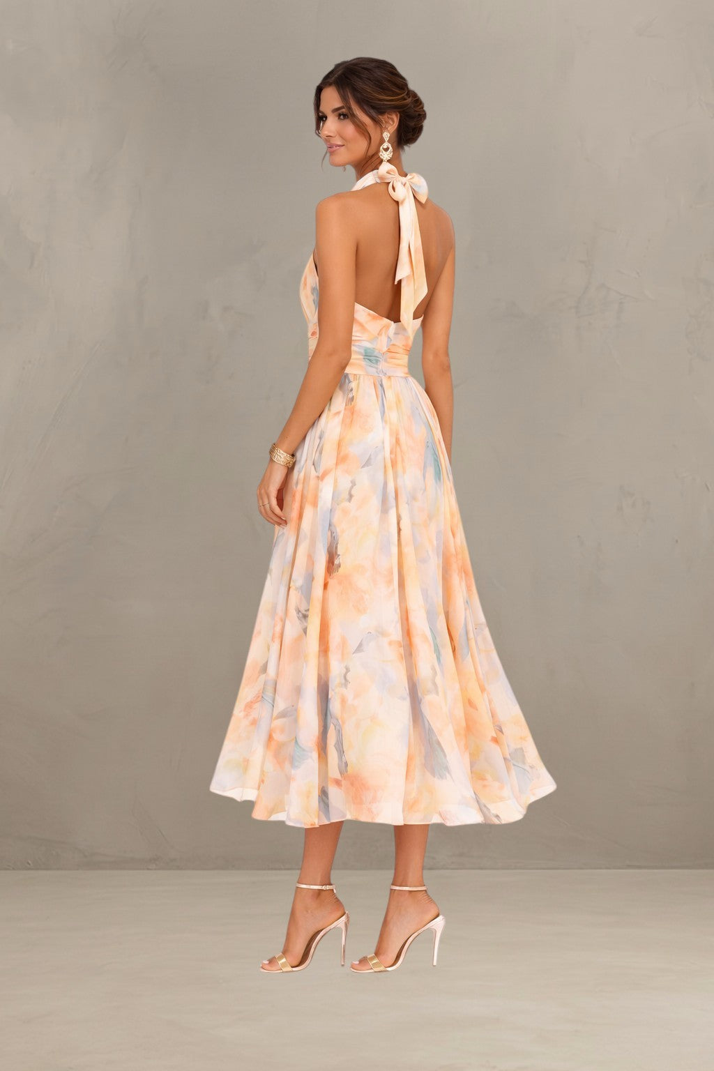ESTHER | HALTER NECK SUMMER DRESS