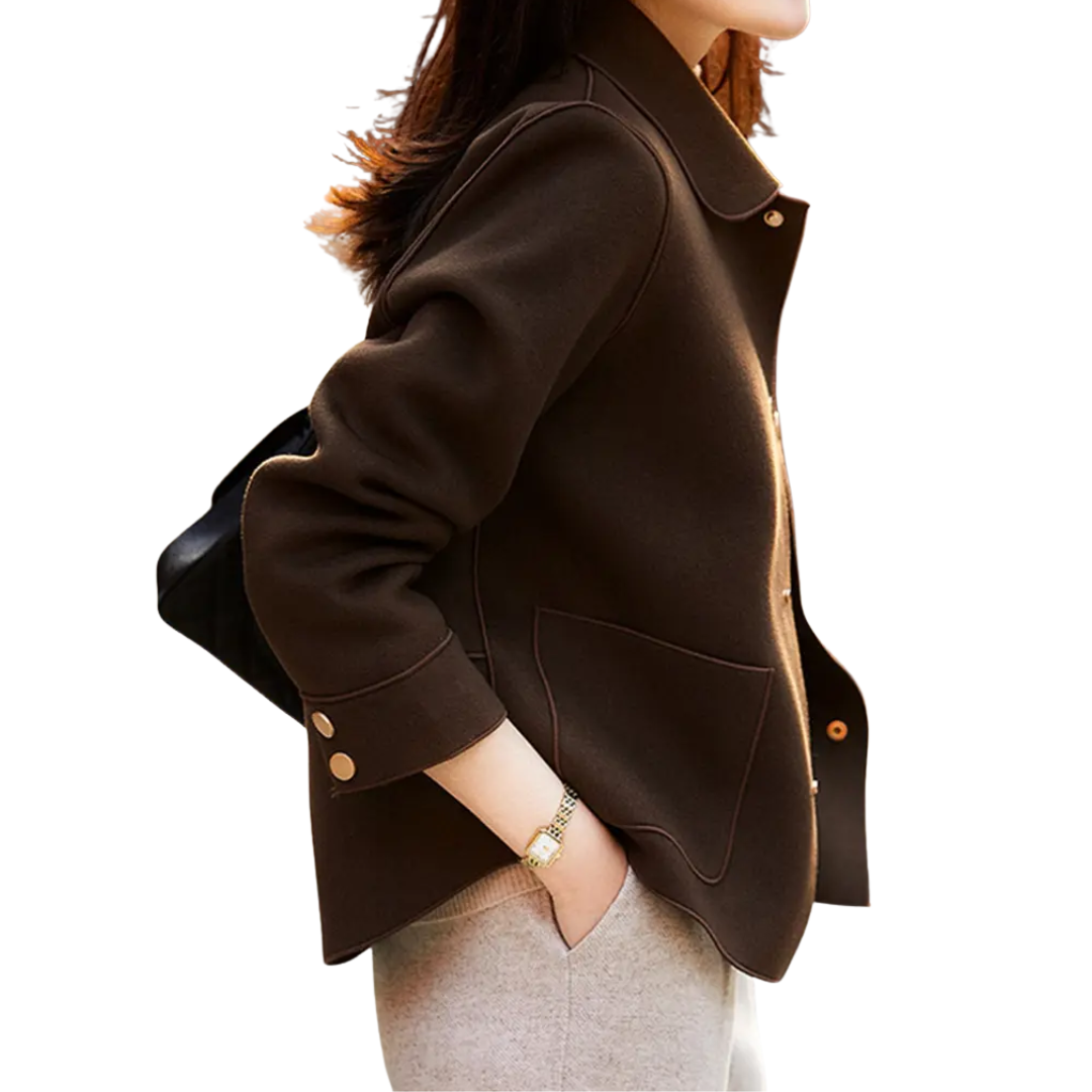 DORY – Refined Double-Faced Wool Pea Coat