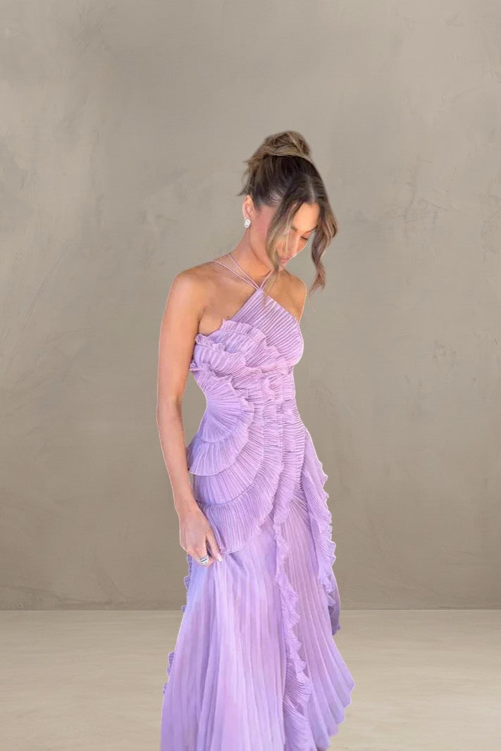 ISADORA | ASYMMETRIC ELEGANT MAXI DRESS