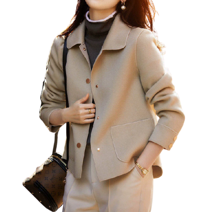 DORY – Refined Double-Faced Wool Pea Coat