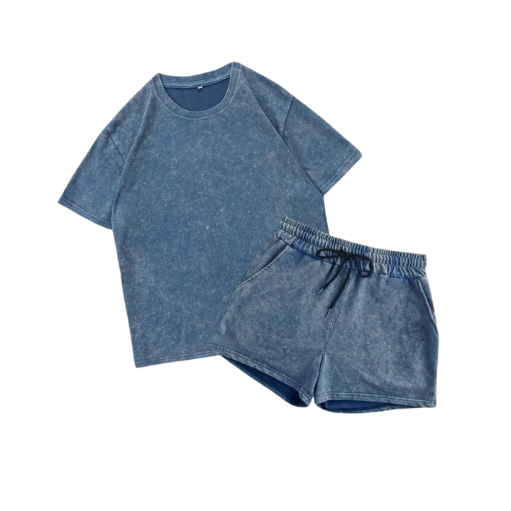 KEN – Relaxed Print Athletic Two-Piece Set