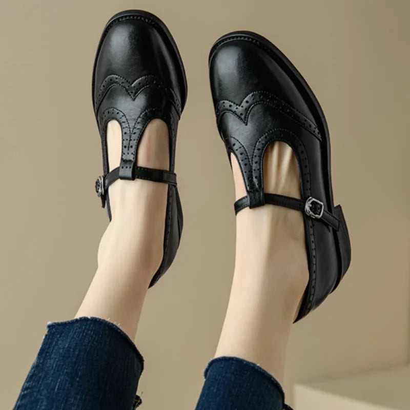 Sarah&Kate™| Elegant T-Strap Mary Janes