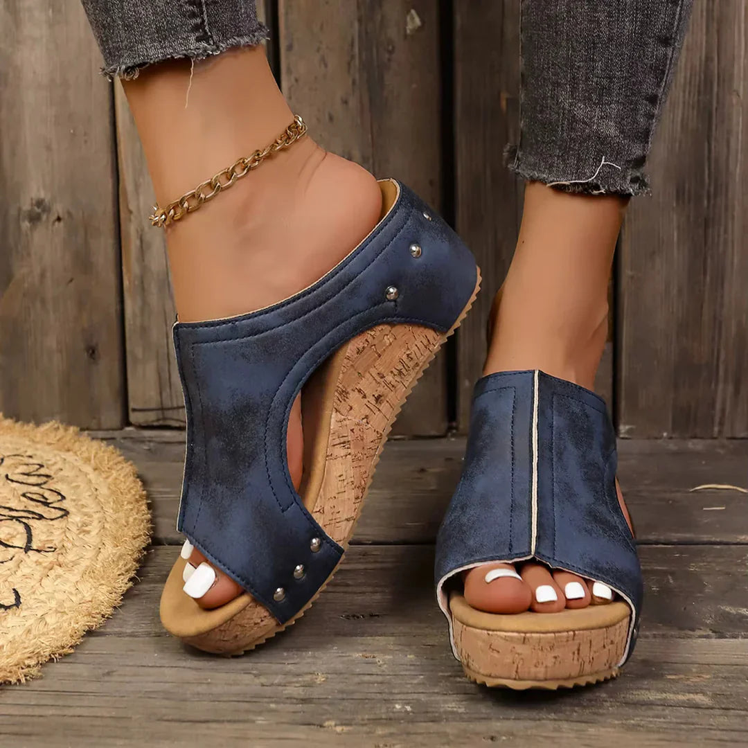 Lumi | Orthopedic Wedge Sandals | All-Day Comfort & Bold Style