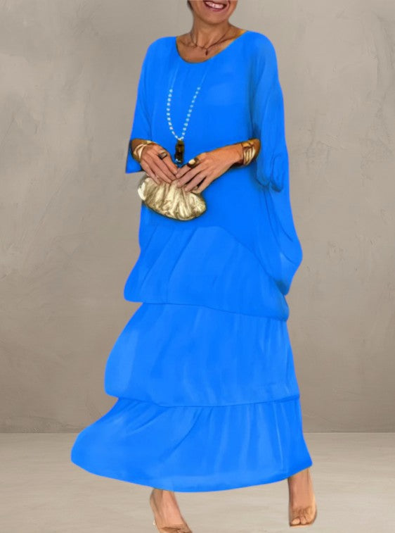 LUNARA | FLOWING ELEGANT MAXI DRESS