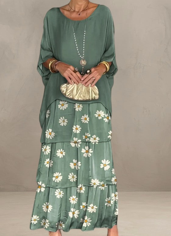 LUNARA | FLOWING ELEGANT MAXI DRESS