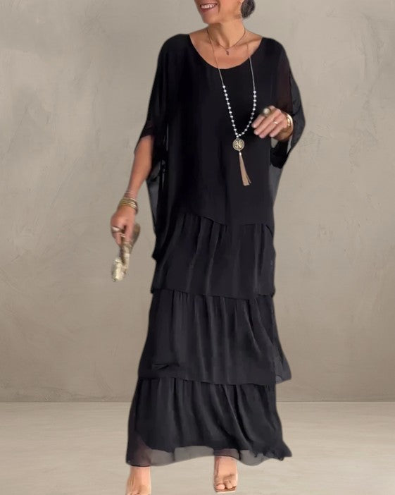 LUNARA | FLOWING ELEGANT MAXI DRESS