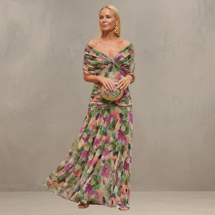 FLORENDRA | FLORAL MAXI DRESS