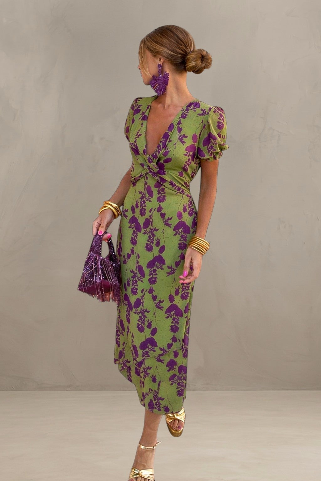JANEY | COLOURFUL SUMMER PRINT DRESS