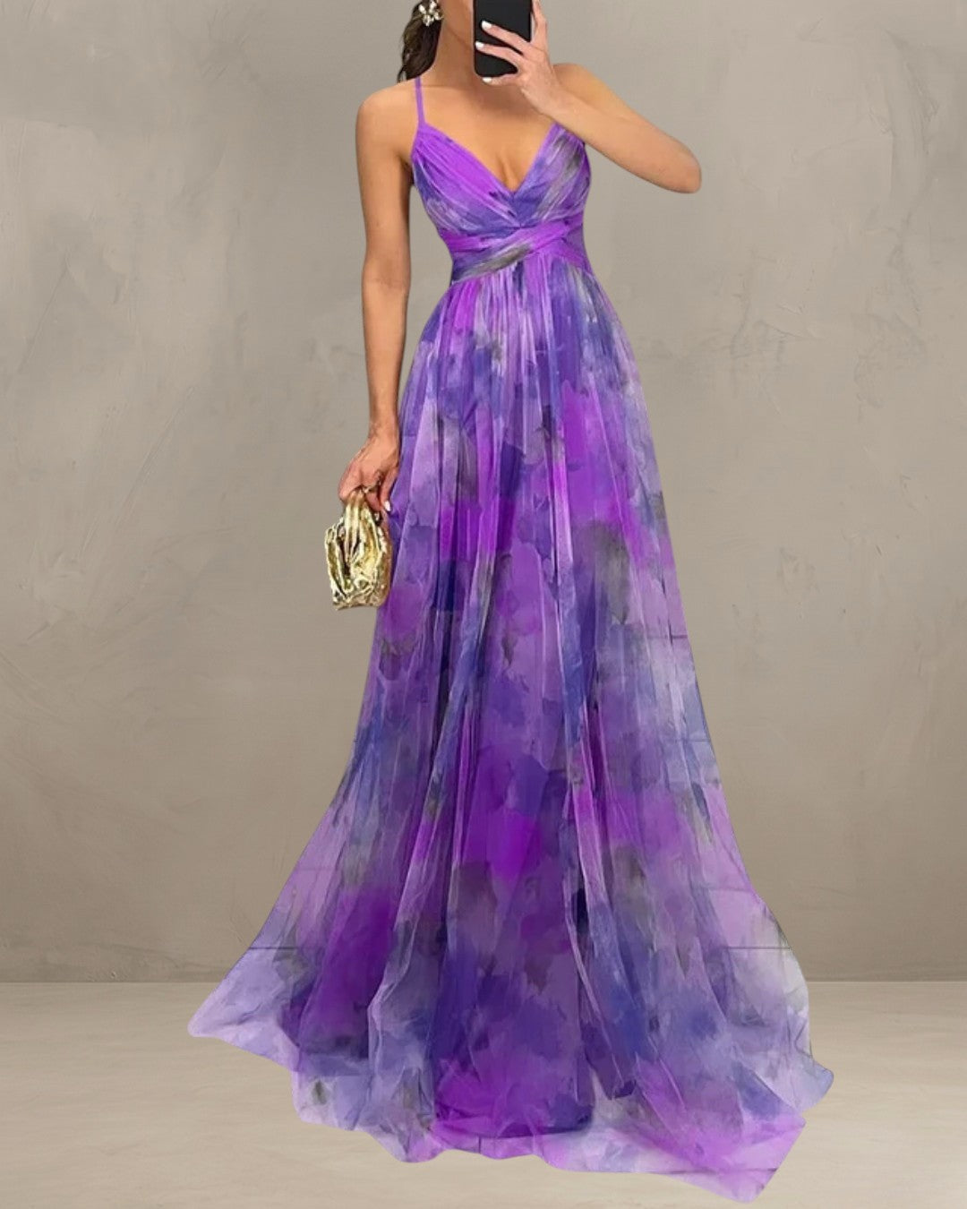 GRACE | ROMANTIC SHEER-LAYERED DRESS