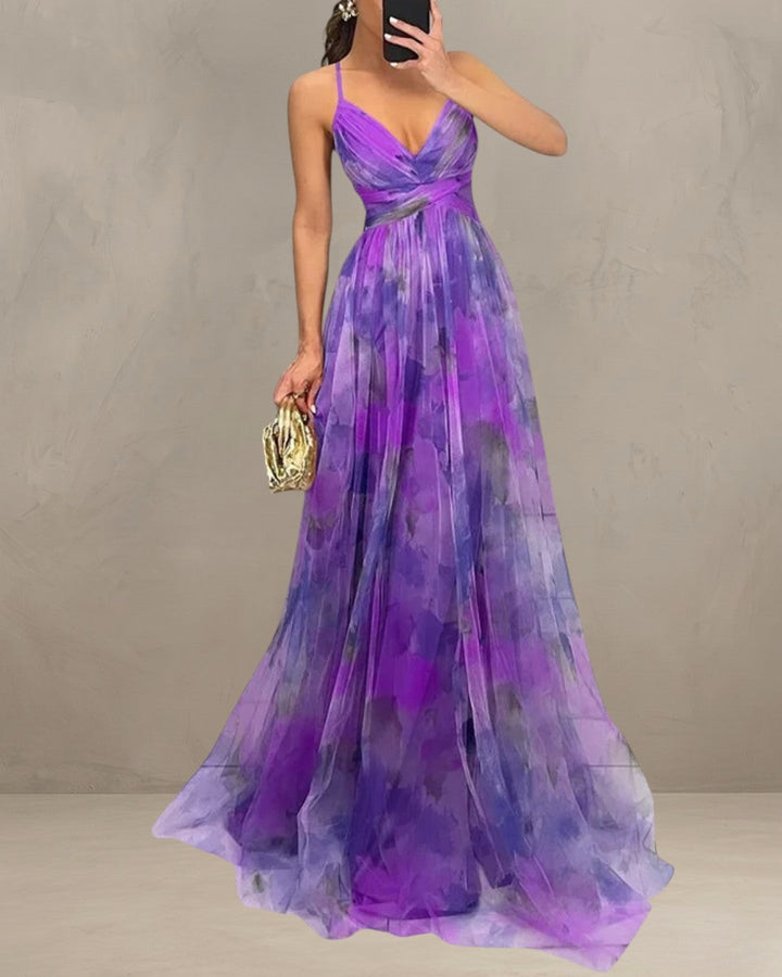 GRACE | ROMANTIC SHEER-LAYERED DRESS